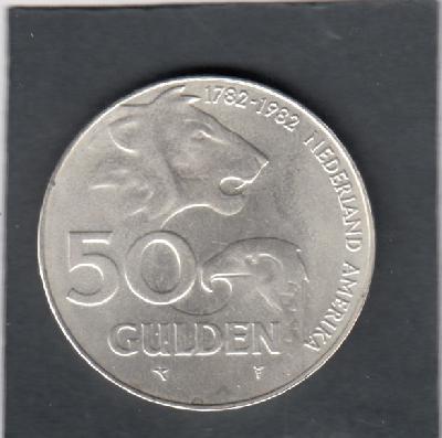 Beschrijving: 50 Gulden NEDERLAND AMERIKA